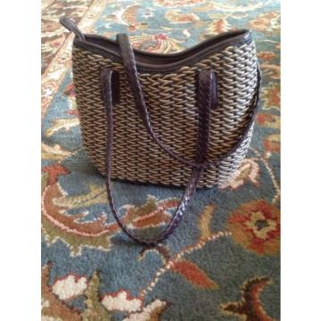 Brighton straw shoulder bag