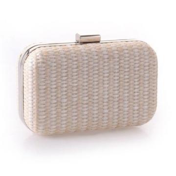 Handmade Straw Weave Handbag Women&#039;s Day Clutch Hot Evening Bags Dress Party Bag