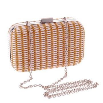 Handmade Straw Weave Handbag Women&#039;s Day Clutch Hot Evening Bags Dress Party Bag