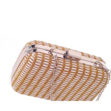 Handmade Straw Weave Handbag Women&#039;s Day Clutch Hot Evening Bags Dress Party Bag