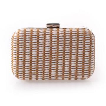 Handmade Straw Weave Handbag Women&#039;s Day Clutch Hot Evening Bags Dress Party Bag