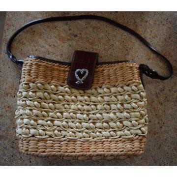 brighton woven handbag