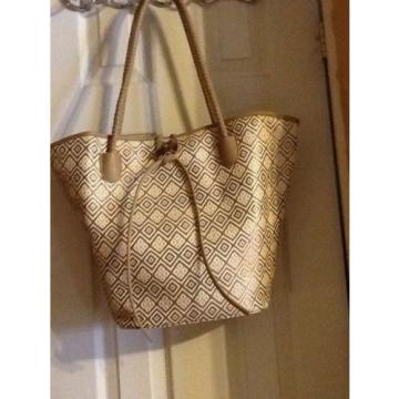 Neiman Marcus straw woven large tote bag