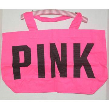 Victoria&#039;s Secret PINK Shopper / Tote / Beach Bag *Nw/oT* Pink Jersey Print Logo