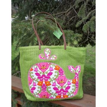 VERA BRADLEY Seashore Tote Bag Large NEW Vacation Beach Shop Lilli Bell Whale