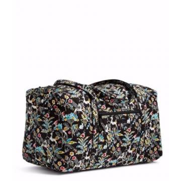 NWT $85 VERA BRADLEY Winter Palace LARGE DUFFEL TRAVEL BEACH CARRY ON BAG 15460