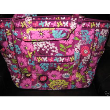 Vera Bradley FLUTTERBY Get Carried Away XL Tote Travel Carry On Beach Bag NWT