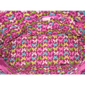 Vera Bradley FLUTTERBY Get Carried Away XL Tote Travel Carry On Beach Bag NWT