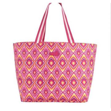 Vera Bradley CLEMENTINE IKAT Large Family Tote Bag Travel Beach Pool NWT Rare