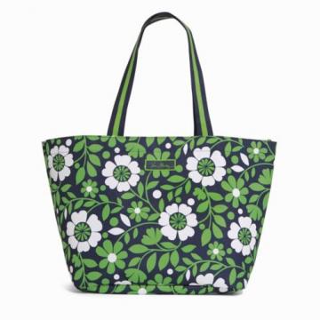 Vera Bradley LUCKY YOU Large Family Tote Bag Travel Beach Pool Water Resist NWT