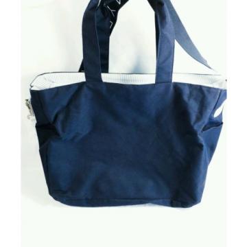 Tommy Hilfiger Tote Navy Blue Weekender Travel Beach Bag Shoulder Crossbody