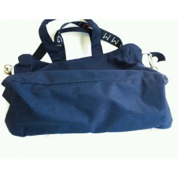 Tommy Hilfiger Tote Navy Blue Weekender Travel Beach Bag Shoulder Crossbody