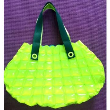 PVC Bag Inflate Green Blue shopping Beach Women Gift Party Day Night Time