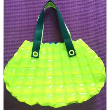 PVC Bag Inflate Green Blue shopping Beach Women Gift Party Day Night Time