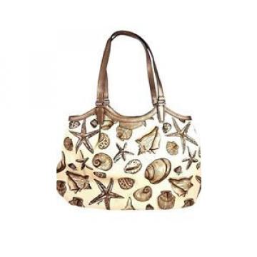 Coach 29063 Seashell Print Beach Starfish Tote Bag Purse Nwot