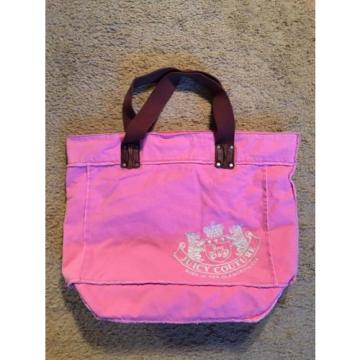 JUICY COUTURE BEACH BAG/ TOTE BAG/SHOULDER BAG WITH LEATHER...