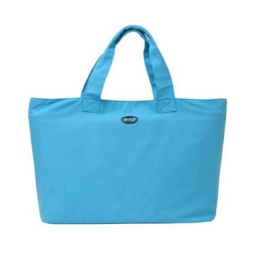 Beach Tote Bag Shopping Weekender Shoulder Handbag Blue 100% Cotton NWT