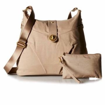 Baggallini Helsinki Slim Light Sholder Hobo Bag Crossbody Beach