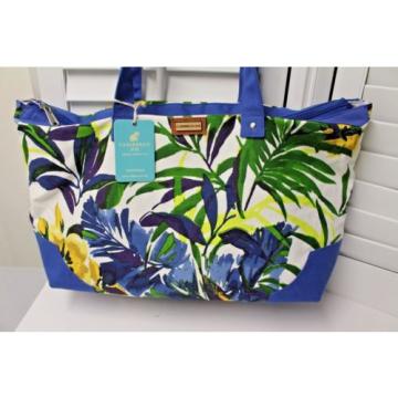 Caribbean Joe Shoulder Tote Bag Vacation Resort Tote Handbag Tropical Beach bag