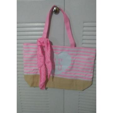 VICTORIA&#039;S SECRET BEACH TOTE BAG PURSE WITH SCARF INCLUDED NWT SOLD OUT!!