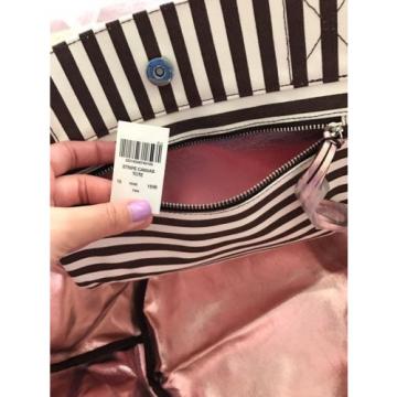 BNWT RARE Henri Bendel Beach Tote Metallic Pink Includes Dust Bag That Is Shown