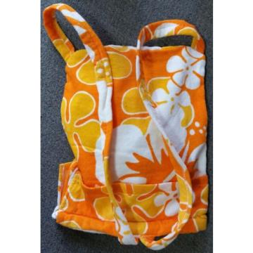 Beach bag tote and hat