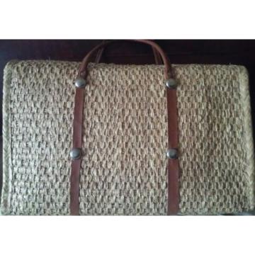 Vintage * Woven * Straw * Wicker * Tote Bag * Beach Bag * Acapulco