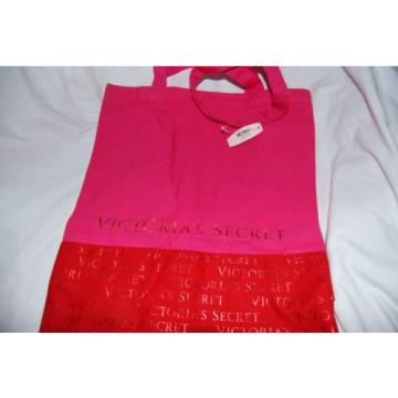 VICTORIA SECRET TOTE BAG BEACH NEW WITH TAGS PINK COMP VALUE $ 68