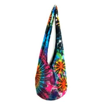 RK 09 BAG SLING BOHO HOBO TIE DYE SHOULDER BEACH HANDMADE MEN LARGE ADVENTURE