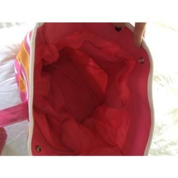 Orange/pink Beach Bag