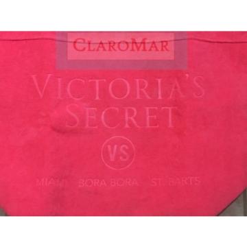 ☀️ NEW VS Victorias Secret Tote BEACH Bag PINK Huge Pool Terry Limited Edition