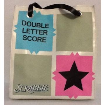 New With Tag Scrabble Brand Crossword Game Tote Bag Weekend Bag Beach / Pool Bag