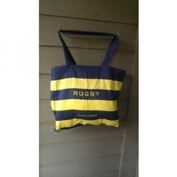 Ralph Lauren Rugby Rare Large Tote Beach Carry all bag NEW Retired