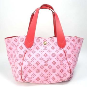 LOUIS VUITTON LV Monogram Cabas Canvas Rose IPANEMA PM Beach Line Shoulder Bag