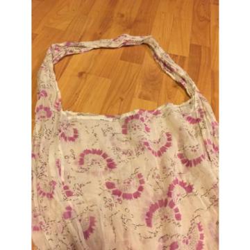 Free People Boho Tote Bag Sheer Shoulder Purse Beach Bag