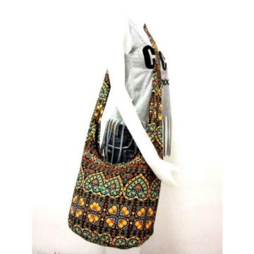 BAG SLING SHOULDER ADVENTURE YOGA BROWN BEACH HOBO HIPPIE MESSENGER PARTY TRAVEL