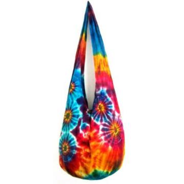 B 30 SHOULDER BAG SLING BEACH TIE DYE HOBO UNIQUE LARGE THAI SCHOOL FRESH UNISEX