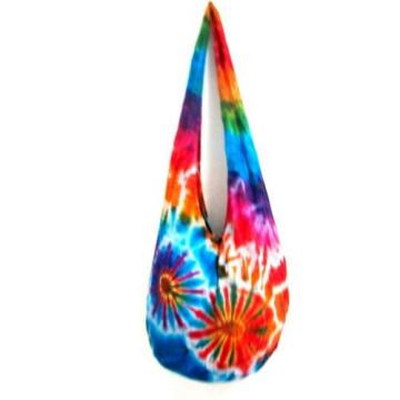 FREE HOBO MEDIUM SHOULDER BAG SLING TIE DYE GYPSY UNIQUE TRAVEL BEACH NEW SG 24