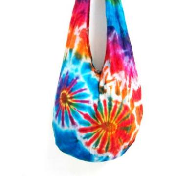 FREE HOBO MEDIUM SHOULDER BAG SLING TIE DYE GYPSY UNIQUE TRAVEL BEACH NEW SG 24