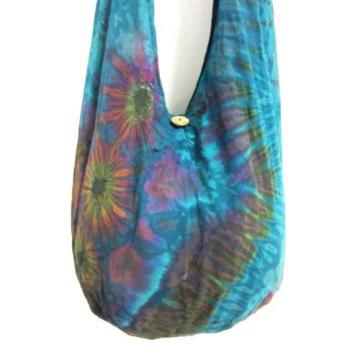 da 03 SHOULDER BAG SLING BEACH TIE DYE HOBO UNIQUE BOHO THAI GYPSY FRESH WOMEN