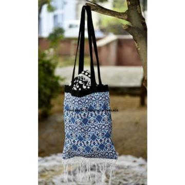 Large Indian Mandala Printed Bag Beach Roundie Towel Bag Cotton Shoulder Bag