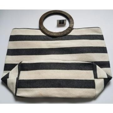 DESIGNER Bijoux Terner Canvas Lined  Summer Bag/Tote perfect For The Beach!