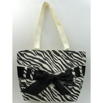 Ladies Zebra Straw Bag Tote Will hold beach towel, books, and more!