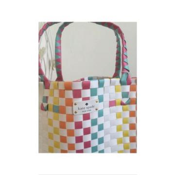 KATE SPADE NEW YORK Extra LARGE TOTE Shopper Beach Shoulder Rainbow Multi Bag