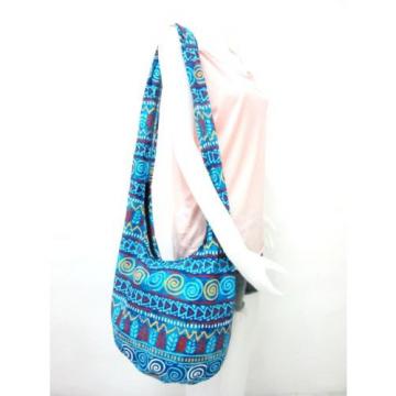 HMONG UNISEX BEACH SHOULDER BAG SLING BOHO SPIRAL GYPSY THAI YAAM HOBO CAMPUS