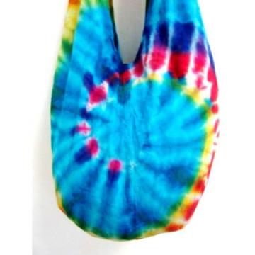 EW55 ADVENTURE CROSSBODY BAG SLING TIE DYE HOBO UNISEX MEDIUM BEACH THAI MONK