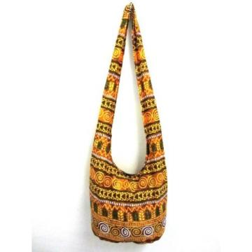 CHIC! BEACH BAG SLING SHOULDER ADVENTURE FREE LARGE HOBO BOHO BROWN YOGA UNISEX