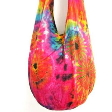 da 32 CROSSBODY SLING BAG BEACH HANDMADE TIE DYE HOBO UNIQUE UNISEX LADIES LARGE