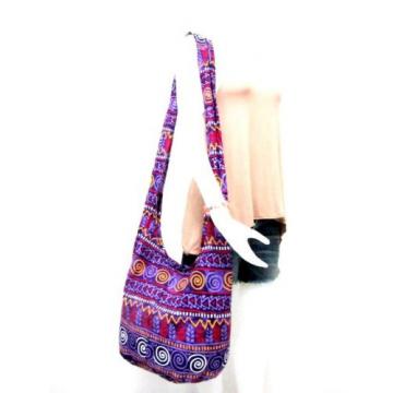 BAG SLING HOBO ADVENTURE YOGA BEACH HIPPIE CROSSBODY TRAVEL LARGE SPIRAL VAGRANT