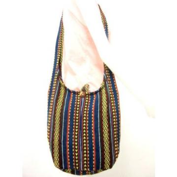 W12 SHOULDER BAG M HOBO SUMMER SLING NAGA HMONG TRIBAL HIPPIE BEACH TRIP UNISEX